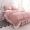 Bông cotton châu Âu bốn bộ chăn trắng trải giường Công chúa gió nude ngủ siêu mềm 2.0m giường đôi - Bộ đồ giường bốn mảnh bộ chăn ga gối đệm giảm giá