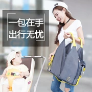Túi đeo vai một bà mẹ đa năng có sức chứa lớn dành cho bà mẹ và túi con gói ra khỏi ba lô thời trang còng tay túi xách tote - Túi / túi Baby