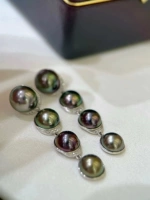 Платиновые серьги, натуральное кольцо, ожерелье из жемчуга