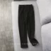 Tuyệt vời để mặc! Đơn giản và chiều dài chân! Xiban yeyuan đơn bán đàn hồi eo cuộn chín điểm harem quần nữ AY1721 quần jean ống rộng nữ Quần Harem