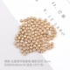 [圆形无吊硅胶调节珠 3mm KC金色]