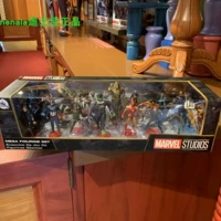 Thượng Hải Disney Marvel Avengers Thanos Người Nhện Búp Bê Tay Vật Trang Trí Búp Bê Hộp Quà Tặng Sang Trọng bán mô hình tĩnh