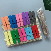 Цветовой зажим (20 установка с конопляной веревкой)