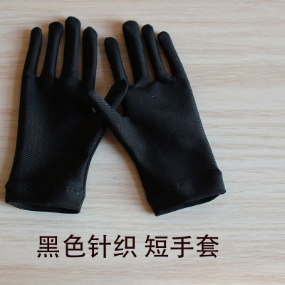 taobao agent Gloves black white accessories SD self -made