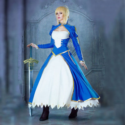 taobao agent COSPLAY clothing/ fate/ stay night saber destiny night physical shooting