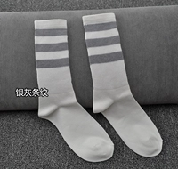 Серебряная серая полоса