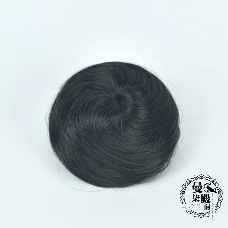 E【 goods in stock 】 Chinese style Meatball head Wigs parts Updo Bud head Meatballs 24 colour COS Contract out
