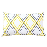 R-Yellow Grey Rhombus infelow подушка