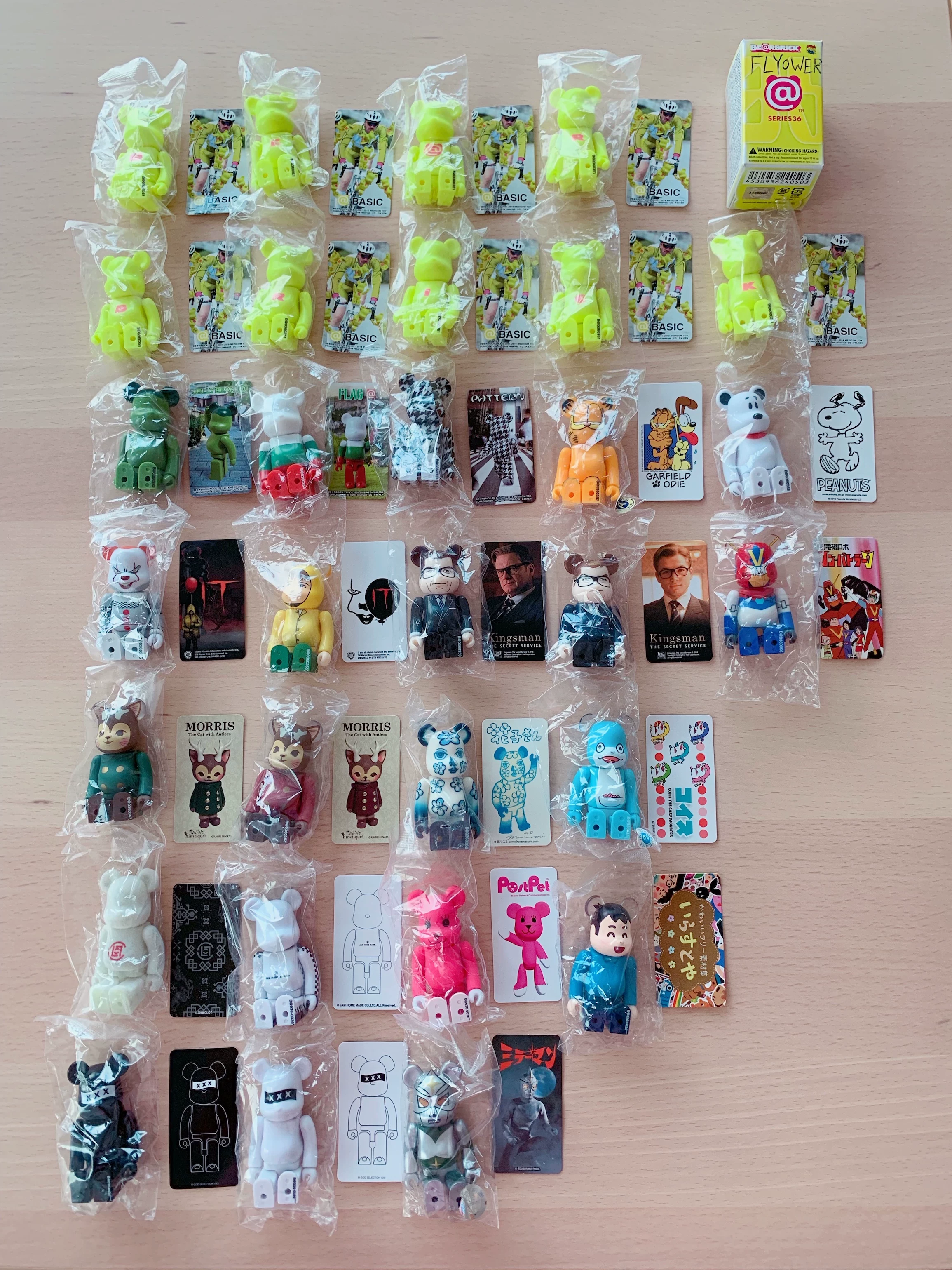 [Горячий наличный bearbrick серии 36 слепой пакет be@rbrick CLOT SNOOPY IT]