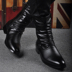 Mùa xuân và mùa thu của nam giới khởi động xu hướng Hàn Quốc Người đàn ông cao của Anh khởi động Martin Boots Boots nam tăng giày nhọn Giày ống