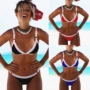 2018 quý cô gợi cảm túi tam giác bikini đi biển mới chia áo tắm ins mẫu bikini - Bikinis đồ bơi cho người béo bụng