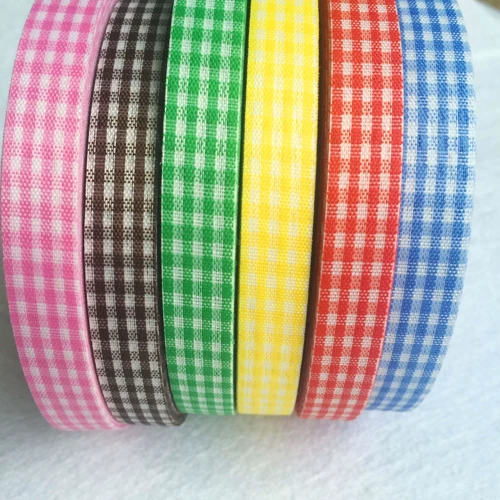 НЕ -СВОЙНАЯ СДОВКА DIY RIBBON RIBBON GRID GRID GRID Пропускная способность 12 мм 0,8 Юань составляет 1 метр.