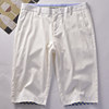 Embroidered white shorts