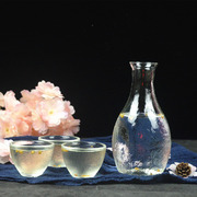 Nhật Bản- phong cách ly rượu vang thiết lập nhà minh bạch búa mắt mô hình rượu vang trắng ấm rượu nồi rượu vang mát vì lợi ích shochu