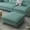 Sofa góc hiện đại hình chữ L đơn giản có thể tháo rời giặt Bộ sofa Bắc Âu bộ bàn ghế phòng khách kết hợp đồ nội thất - Nội thất khách sạn giá tivi