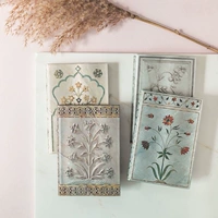 Очень печатная ноутбука Paperblanks Taj Mahal Marble Criving Flower Series серии ретро -блокнота