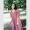 Suji Ange thiết kế ban đầu thanh lịch váy dài văn học retro V-Cổ ren đầm voan mùa hè phong cách mới đầm dài tới mắt cá chân