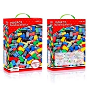 Trẻ em Úc với cùng một khối xây dựng 1000 mảnh có thể tương thích với các hạt nhựa chèn chính tả Lego - Khối xây dựng