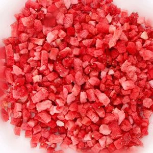 Сублимированная клубника для мороженого, 300G, хлеб