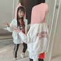 Áo khoác bé gái 2019 xu hướng trẻ em mới mạng lưới mùa thu đỏ trẻ em lớn Phiên bản áo sơ mi trẻ em Hàn Quốc - Khác đầm trẻ em cao cấp