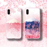 Apple, iPhone 8, свежий розовый японский чехол для телефона *S *S, 8plus, iphone