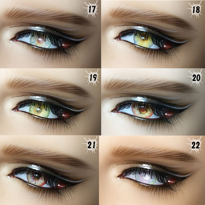 taobao agent 小 d 压 14mm hand -painted watercolor fantasy eye second batch