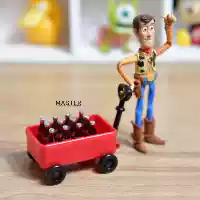 Маленький прицеп, игрушечная машина, игра с едой, кола