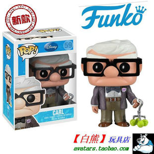 Подлинный  FUNKO POP disney Disney Flying House Ring путевые заметки Старый мистер Карл Карл