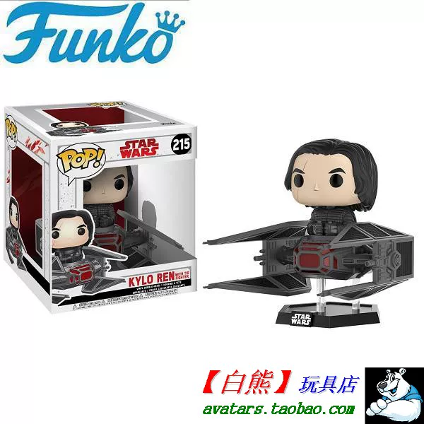 Спот Funko Pop Star Wars Kylo Ren Кайло Рен Титановый истребитель