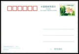 Складные открытки Покупки японского лотоса 80 очков Zhaizi Новые самоодержащие марки могут отправить по почте по всей стране.
