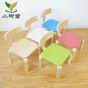 Bàn ghế trẻ em đặt bàn ăn gỗ rắn và bàn ăn cho bé ăn mẫu giáo bàn ghế kết hợp học bàn ghế - Phòng trẻ em / Bàn ghế