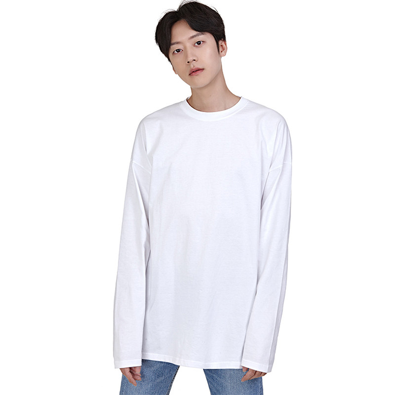 2017秋款 时尚纯色宽松蝙蝠衫 百搭阳光潮男款 蝙蝠打底衫c272p35