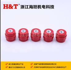 Изолятор 海坦sm绝缘子 红色高强度绝缘柱 引进绝缘子纺锤形绝缘柱规格齐全