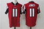Quần áo bóng bầu dục huyền thoại người hâm mộ ưu tú thêu tay ngắn cỡ lớn hip-hop nam Falcons Falcon 11 # JONES - bóng bầu dục găng tay bóng bầu dục