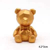 Красная тысяча лица медведь смола-золота