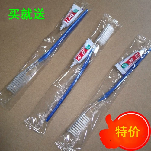 Одноразовая зубная щетка, зубная паста, гигиенический комплект для отеля для путешествий для домашнего использования, 2 в 1