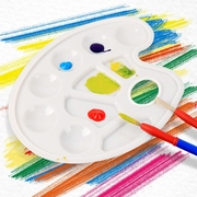 201,810 lưới hình bầu dục màu nước bột màu acrylic sơn bảng màu mẫu giáo nguồn cung cấp bức tranh màu sắc phù hợp với mới