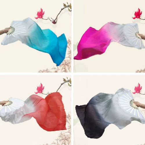 Фан -фанат Dance Long Fan Yangge Fan Square Dance Fan