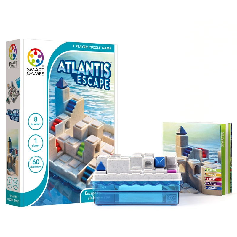 Trò chơi thông minh thoát khỏi Atlantis, Bỉ, đồ chơi giáo dục lên kế hoạch cho trí tưởng tượng không gian 8 tuổi + - Đồ chơi IQ