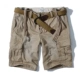 Mỹ Abercrombie & Fitch mùa hè af dụng cụ quần short nam nhiều túi ngụy trang cổ điển năm điểm