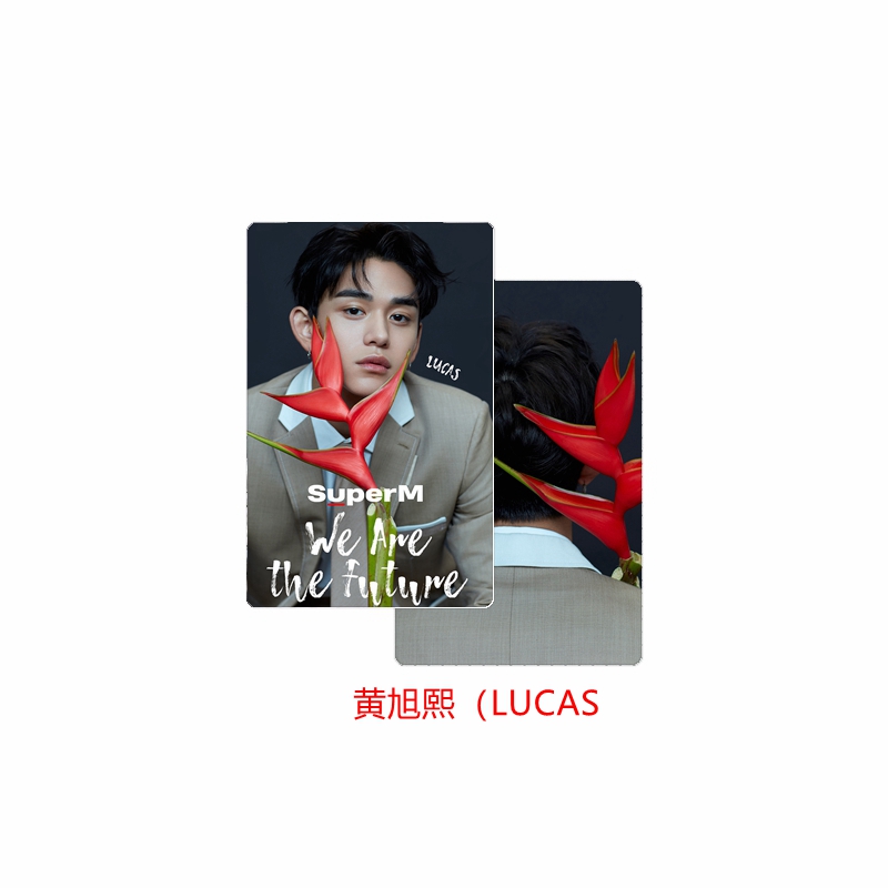 Huang XuXi (Lucas)SuperM SHINee  Jin Zhongren Bian Boxian MARK Thai Allow Huang XuXi TEN periphery Small card