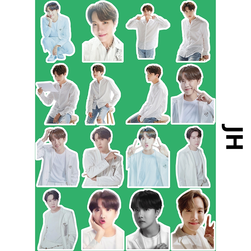 JHBulletproof Youth League MAPOFTHESOULWINTER periphery waterproof Stickers Collection