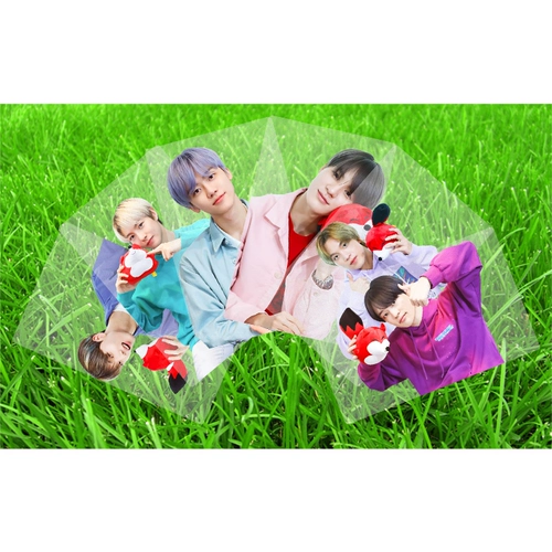 NCT Dream Activity Периферическая прозрачная маленькая карта