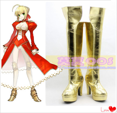 taobao agent Fate/EXTELLA SABER Night Night Shoes Fate Night Sebar Cosplay Boots
