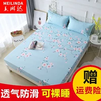 Giường ngủ giường, mảnh duy nhất bụi che màu rắn nệm cover non-slip có thể tháo rời 1.8 m giường mat Mat Simmons bảo vệ bìa ga trải giường chun đẹp	