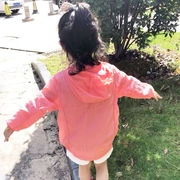 Quần áo trẻ em ngoài trời cho bé quần áo chống nắng siêu mỏng bé trai và bé gái mới thoáng khí quần áo bé chống tím - Quần áo ngoài trời cho trẻ em