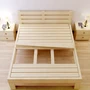 Pine 1 giường gỗ rắn 1,35 m giường lớp giường đôi 1,8 m 2 m cạnh giường ngủ bằng gỗ giường 1,5 giường đơn