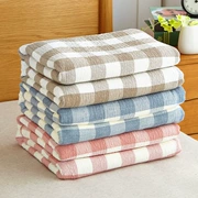 Rửa sạch bông gạc khăn bông khăn chăn Single Double chăn giải trí Nhật Bản điều hòa không khí chăn ngủ trưa - Ném / Chăn