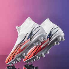 Обувь для регби 美式橄榄球鞋c罗cr7刺客足球鞋男女学生儿童高帮长碎tf钉成人青少