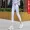 Quần legging trắng quần nữ mùa xuân và mùa hè mỏng mặc quần chín điểm quần nữ cao eo co giãn chặt chẽ quần bút chì - Quần tây thường